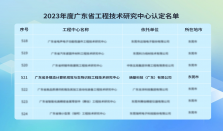 熵基科技荣获广东省工程技术研究中心认定