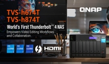 QNAP 推出全球首款 Thunderbolt 4 NAS TVS－h674T/TVS－h874T，搭载第 12 代 Intel Core i5、i7、i9 处理器