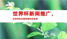 世界杯新闻推广  钰尚网络传媒软文发布 更多点击，网络推广 & 媒体宣传、品牌软文发布